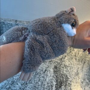 Wild Republic Snap Bracelet Plush Bat